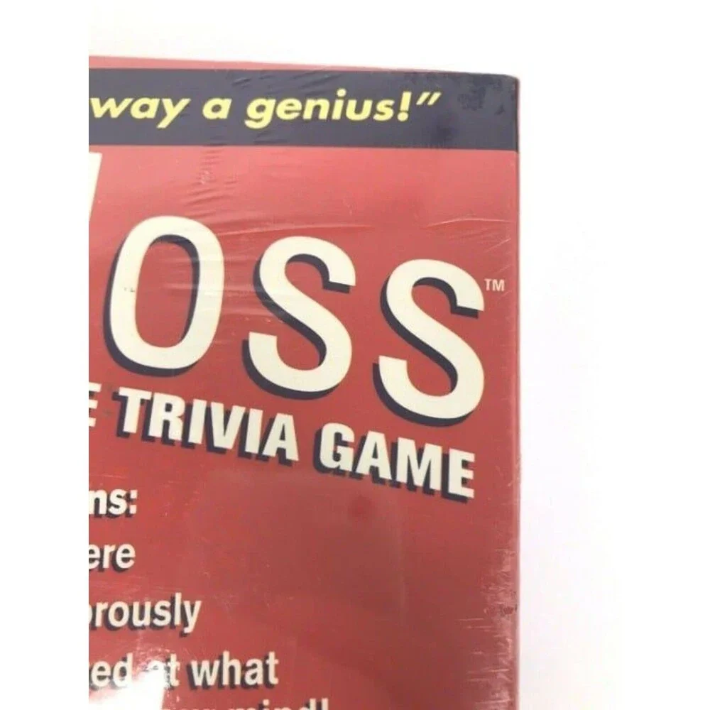 Pressman Mental Floss The Trivia Game NEW SEALED